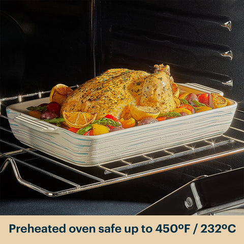 Pyrex® 3-Piece Rectangular Ceramic Bakeware Set