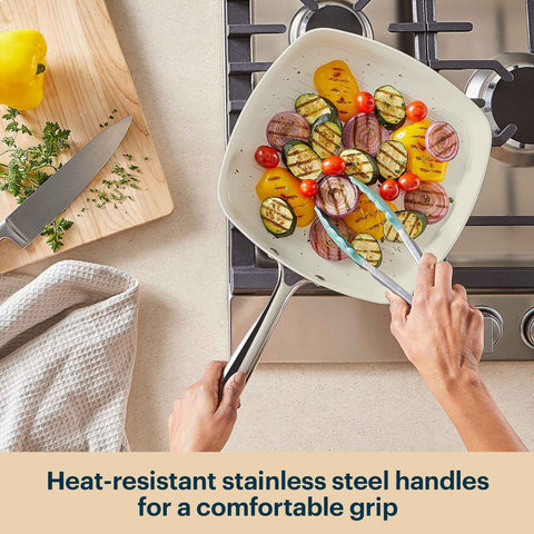 Pyrex® Ceramic Cookware 11.3-in Grill Pan